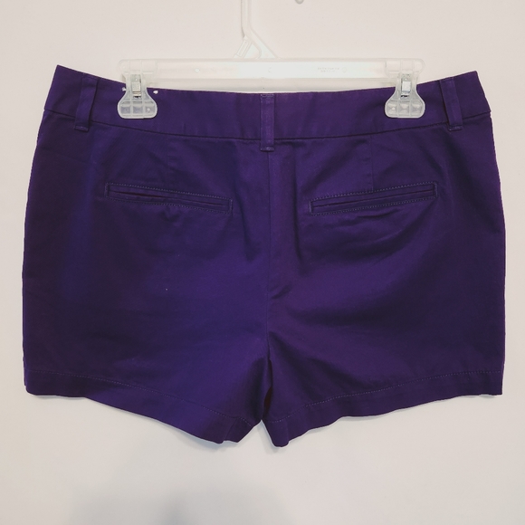 NWT LOFT Purple Shorts - Picture 2 of 11
